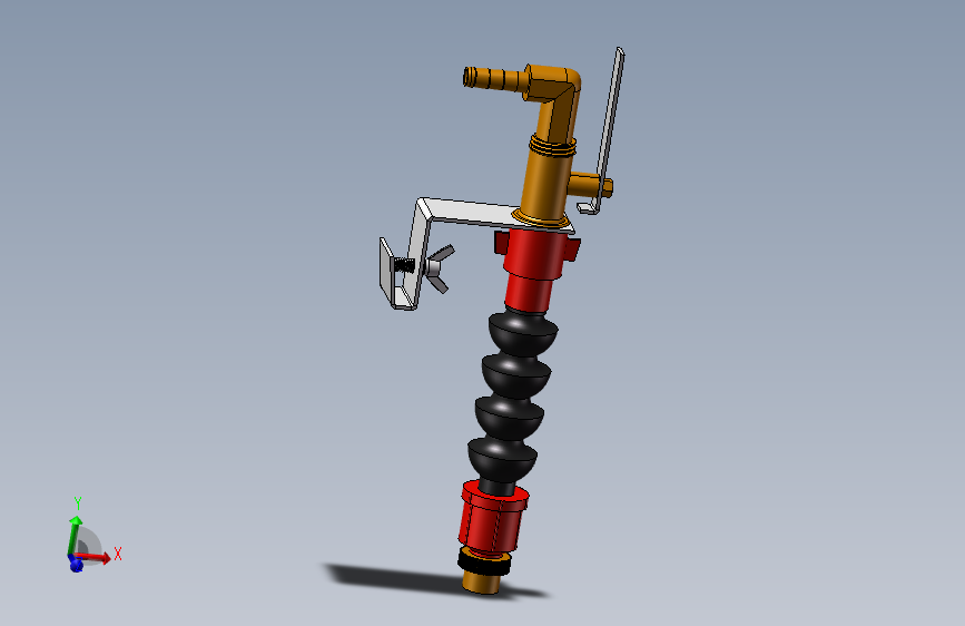 万向竹节管加水嘴 1748910