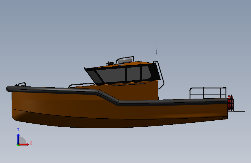 营救艇救生艇模型 224410