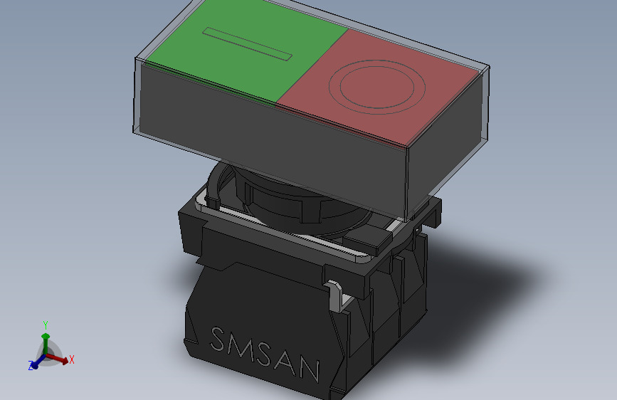 带防水罩[GQB4-EA9134]按钮开关
