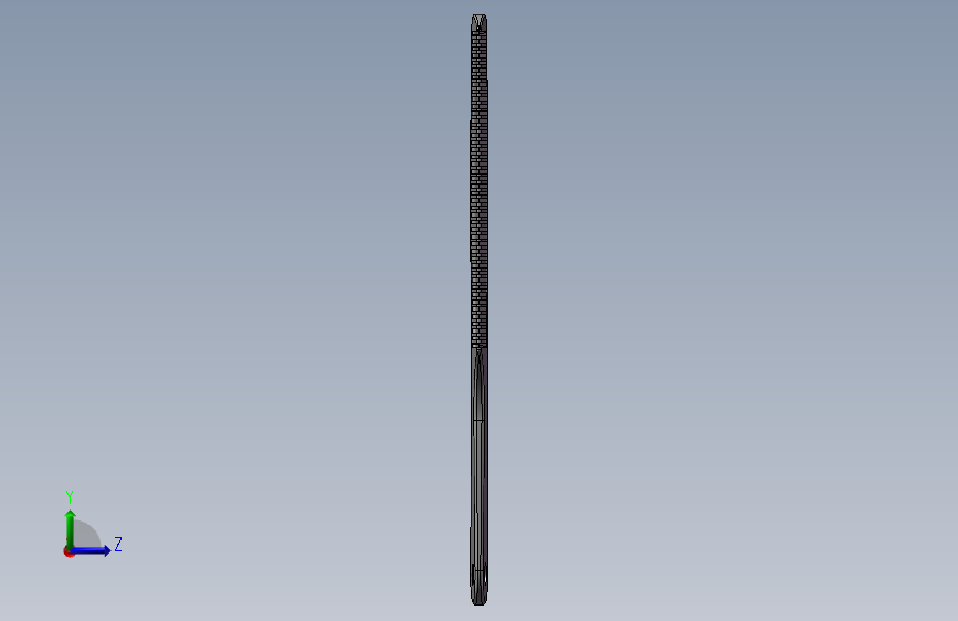 实用型家用梳子 左侧视图