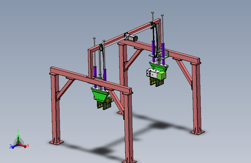 桁架提升搬运机构 941763