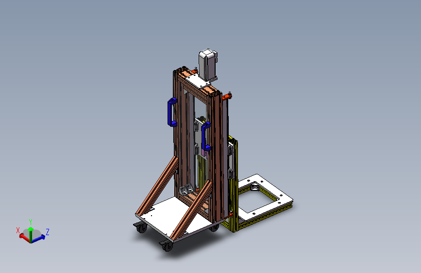 监测船抬升装置 822385
