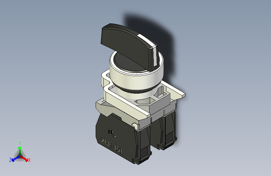 B2005252-开关 22mm 带 1 个常开触点和 1 个常闭触点