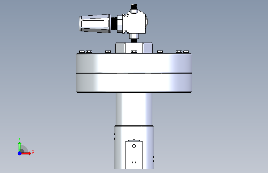B2005333-流体压力调节器 GRACO 正面视图