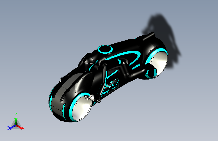 B3004580-TRON 光剑摩托车