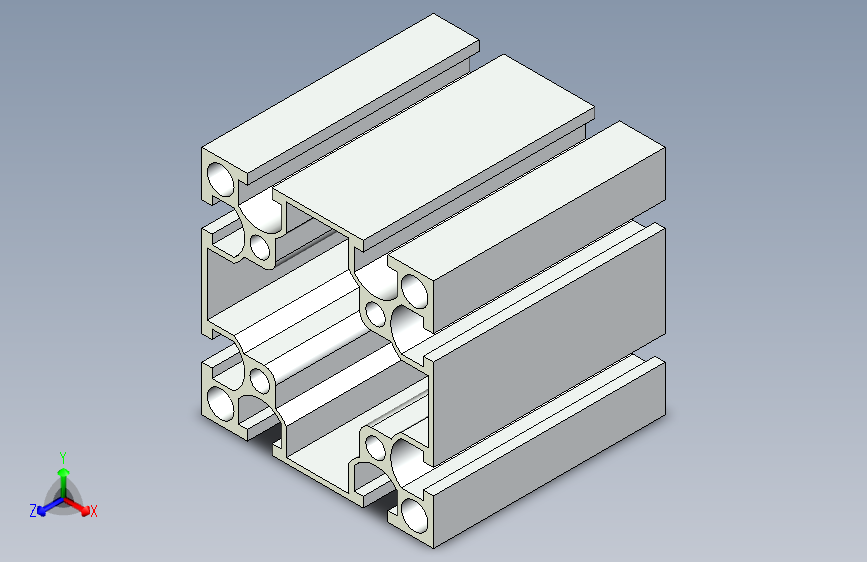 B3004587-80毫米 x 80毫米 x 80毫米 铝型材