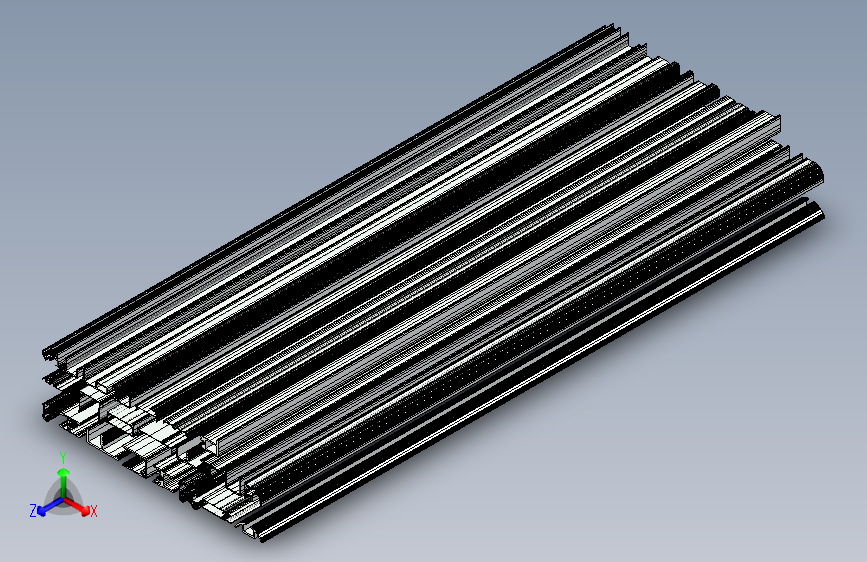 B3004588-6063 T5 铝型材 - 截面