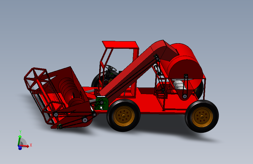 谷物收割机 1726569