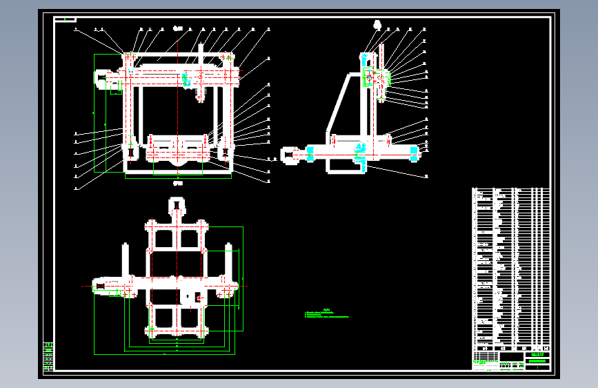 桌面级3D打印机设计（小型打印机含CAD图纸+说明）