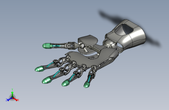 仿生机械手机械臂biomimetic-hand-1 1 STP