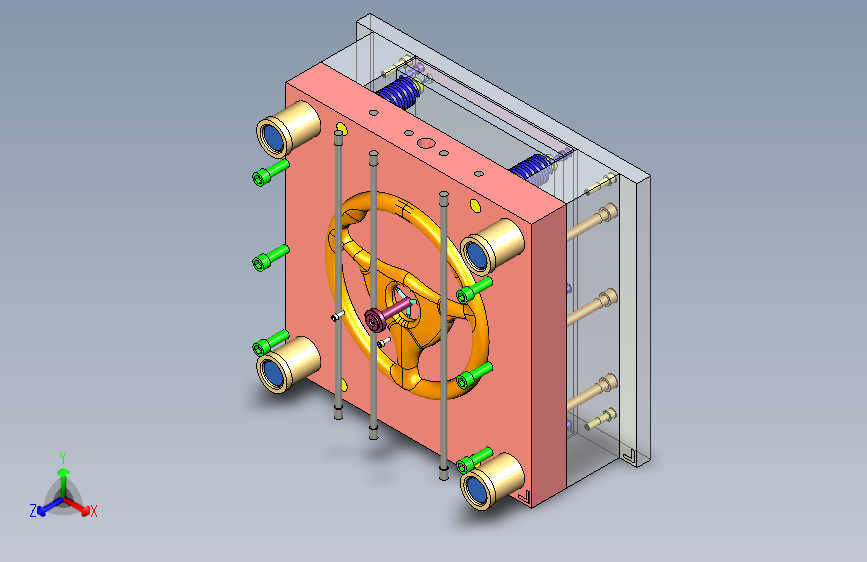 方向盘注塑模具设计 1288754