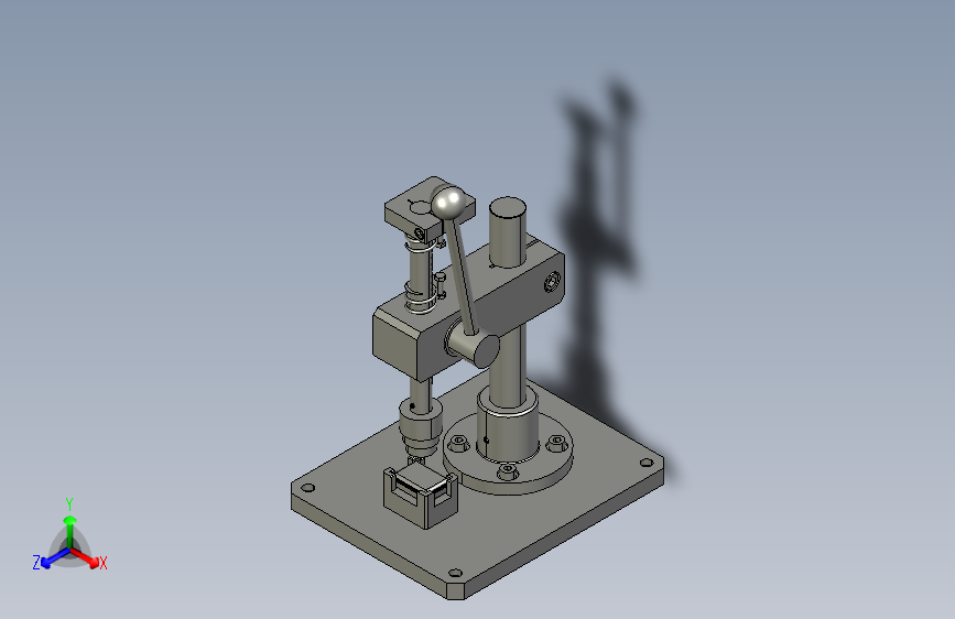 手动直齿轮夹紧机构--650223-40