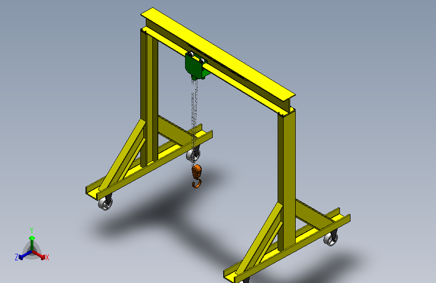便携式门式起重机
