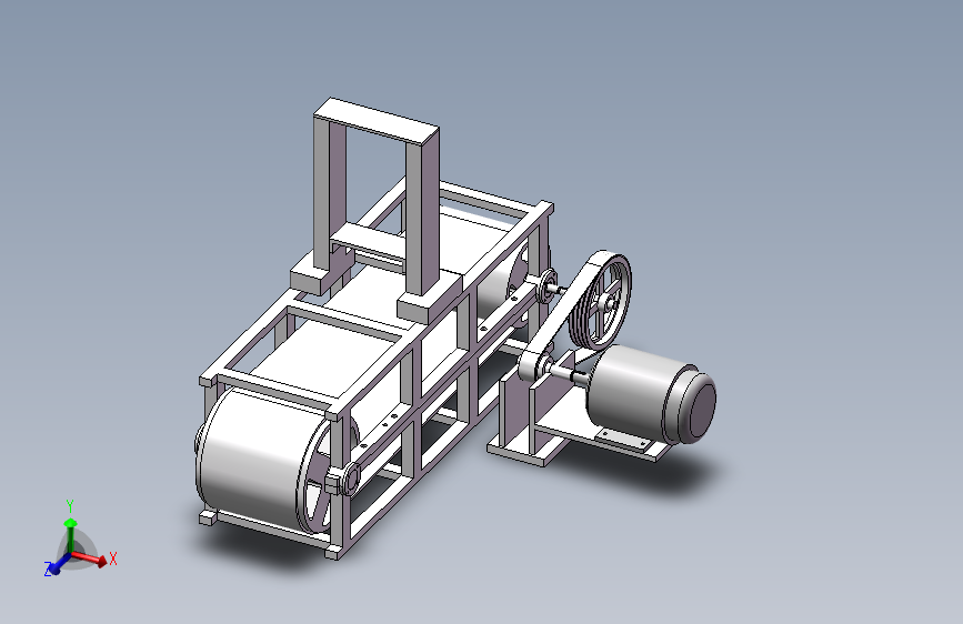 玉竹切片机的设计（二维+三维+说明书）