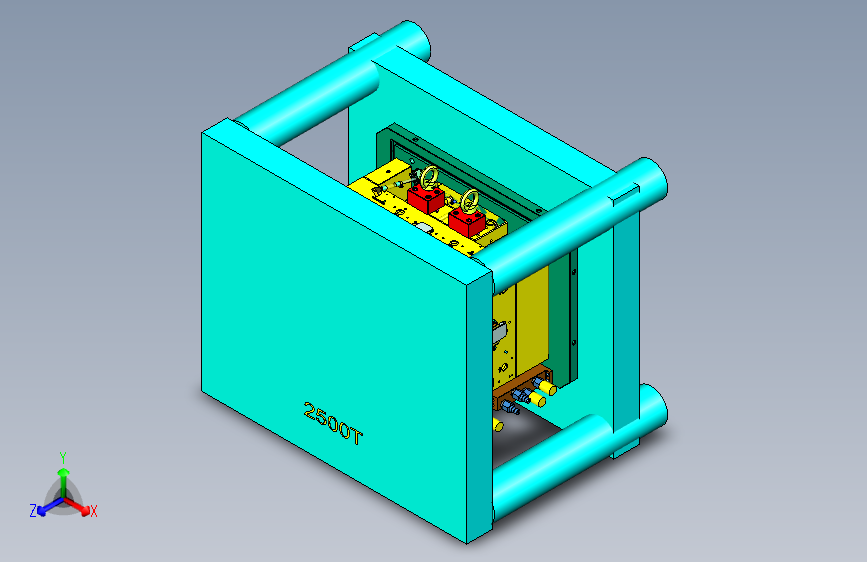 某电动汽车门板塑胶模具