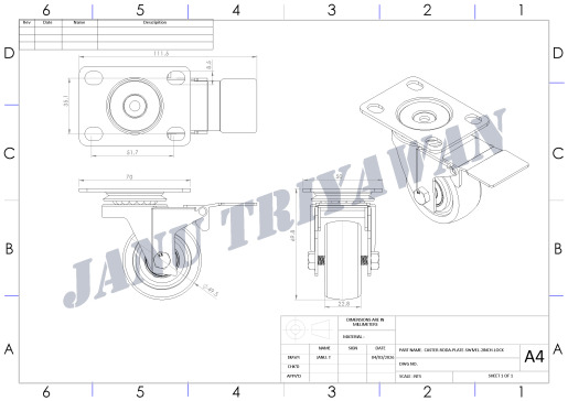 脚轮-脚轮-拉杆-板-。。