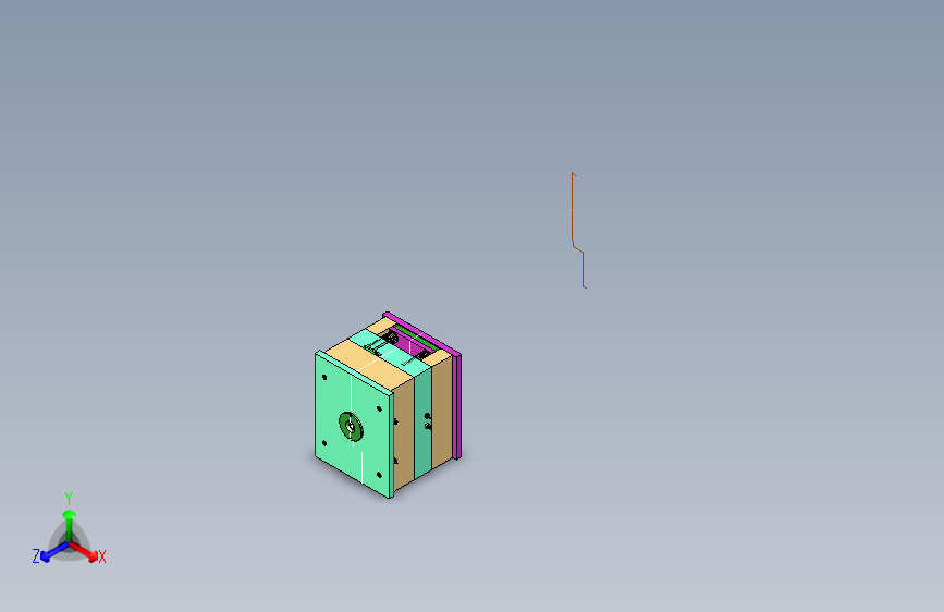 汽车后视镜壳体注塑模具设计
