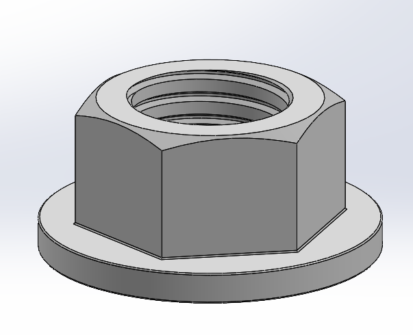 带法兰螺母（M5-M20）
