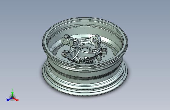 57缸径盘式制动器卡钳总成 1135712