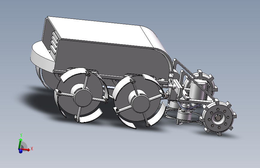 水田除草机 1609181