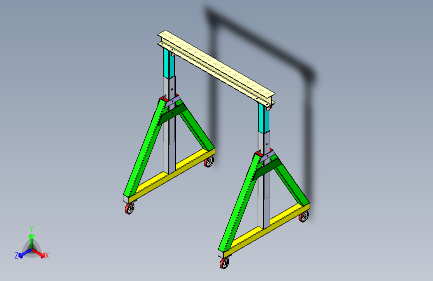 移动式门式起重机   x_t