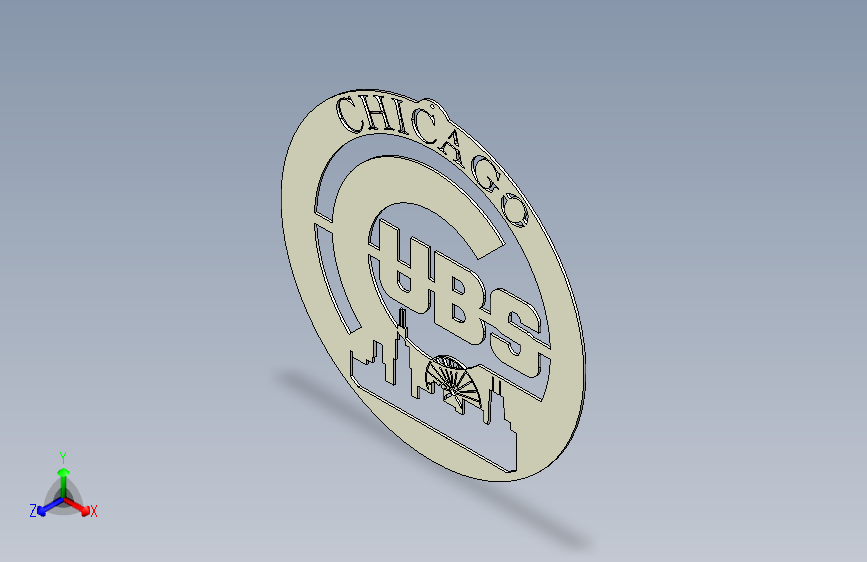 定制芝加哥小熊队标志