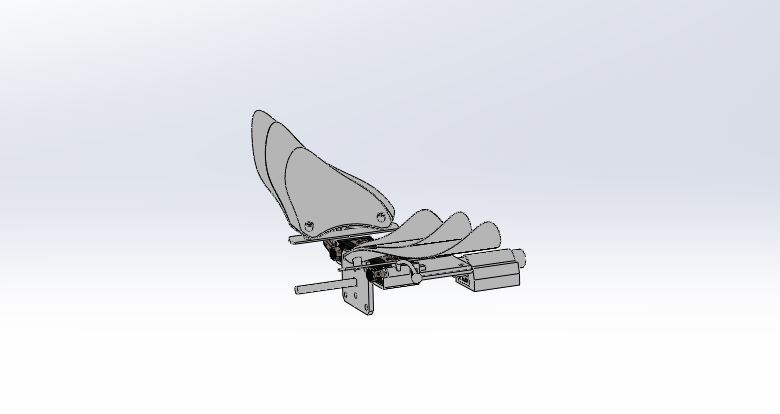 仿生蝴蝶-机械蝴蝶模型三维