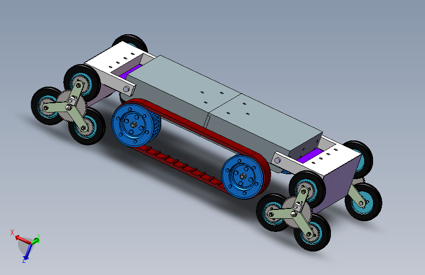 可拆分式全地形探测机器人设计--1750003--300
