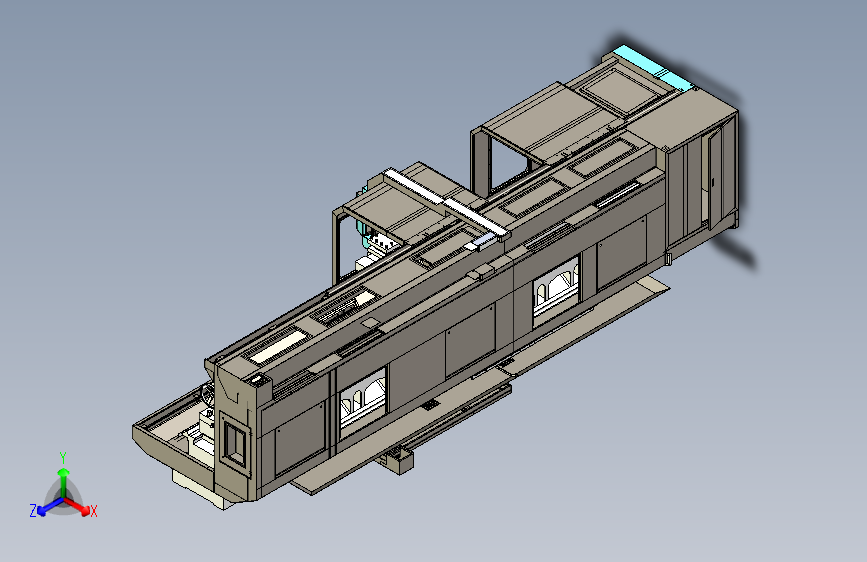 61100_61125车床钣金总装--1451946-100