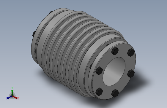 波纹管胀套联轴器