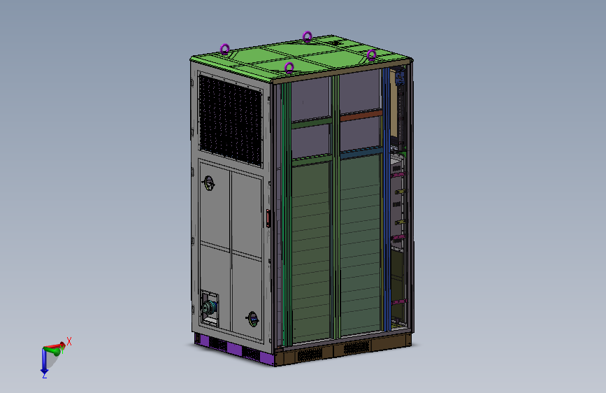 工商业储能一体机(125kw261kwh_PACK箱1P52S)