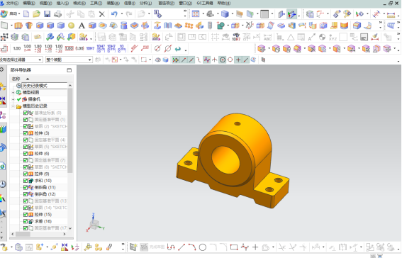 轴承座钻孔夹具