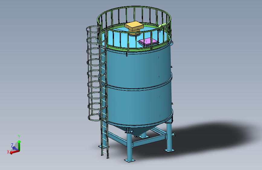 筒仓容量 28000 升