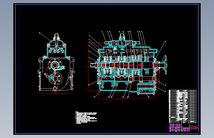 143883J_中型货车六档变速器设计三轴六挡机械手动变速箱含CAD图纸+说明书_20260125_215337