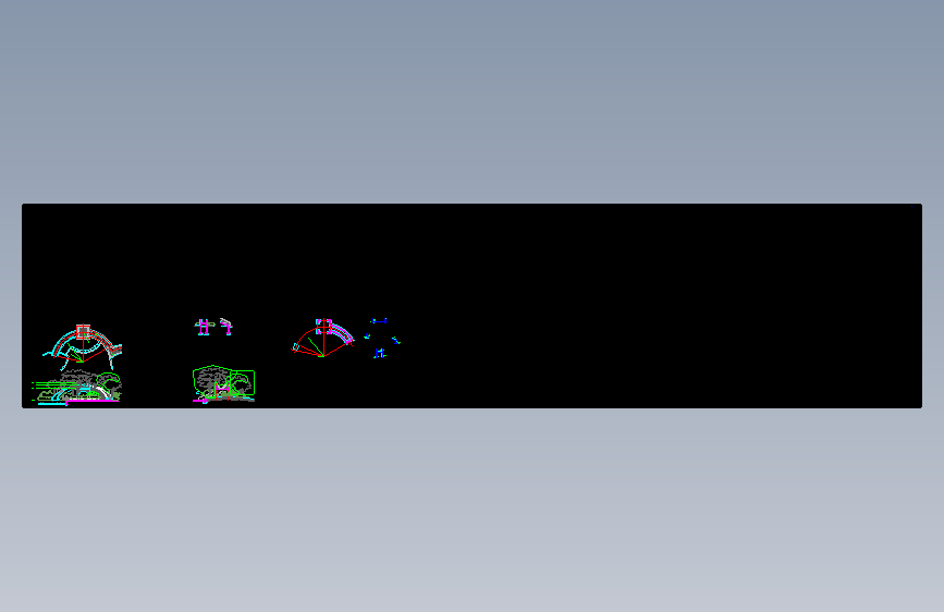 小区儿童滑梯施工做法详图DWG