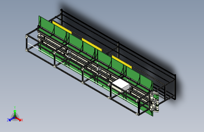 6米三皮带流水线