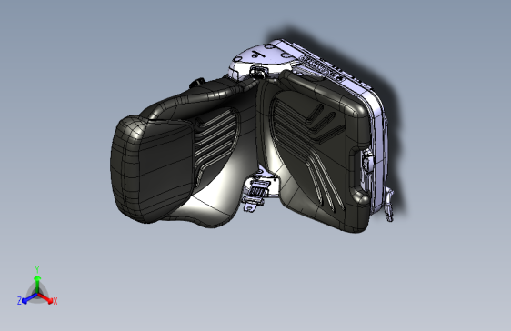 Grammer汽车座椅三维建模图纸