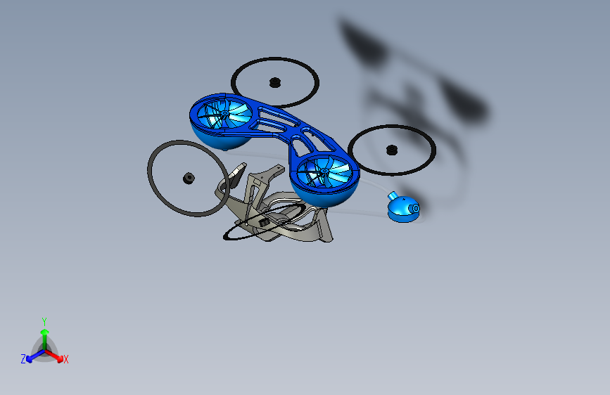 LifeLine四轴无人机3D图纸