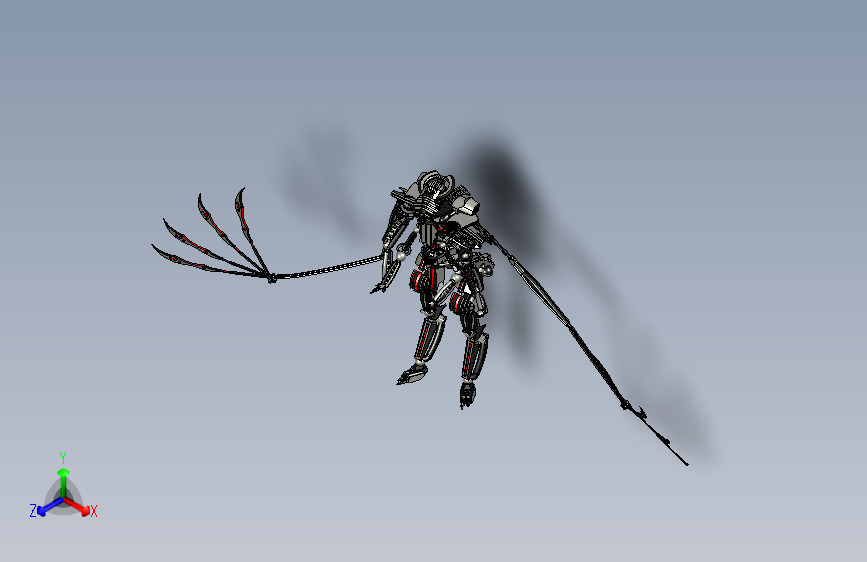 高科技天使机器人