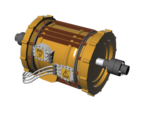 A0003857-E Machine - 双轴 200kW电机