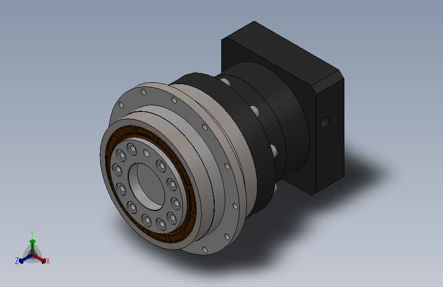 盘式输出精密行星减速机