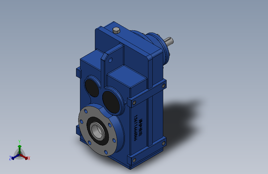 平行轴斜齿轮减速机