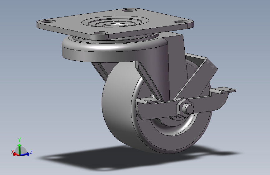 万向脚轮 中重载型