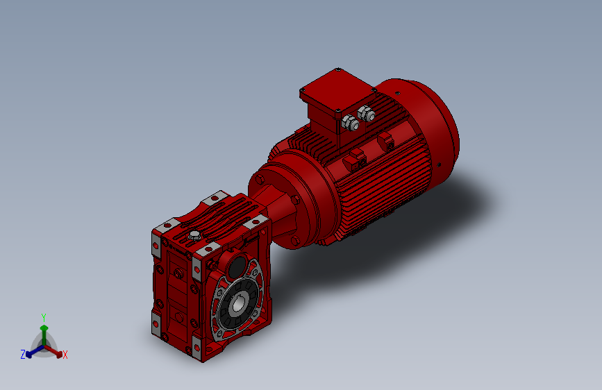 准双曲面齿轮减速机