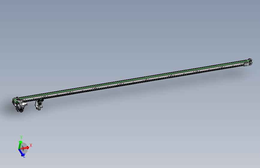 超窄皮带机（细长）