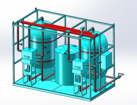 软化撬装装置模块