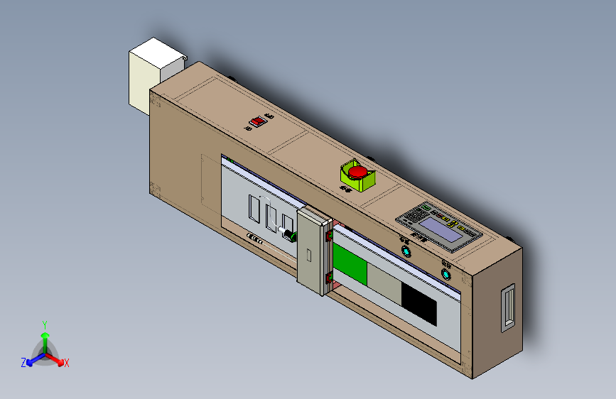 鼠标影像自动校准测试机