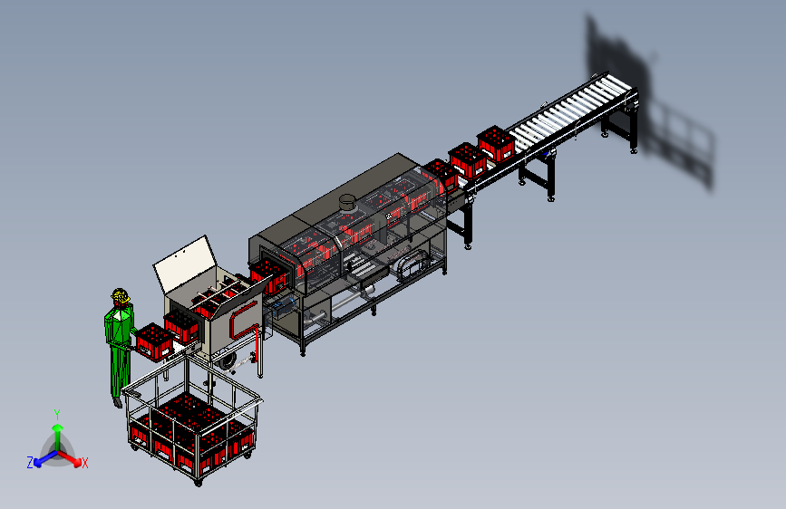 周转筐清洗机（洗箱机、洗筐机）