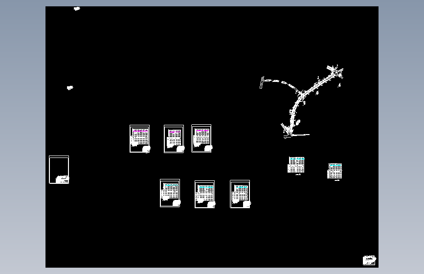白兔潭镇沿江路道路排水工程设计