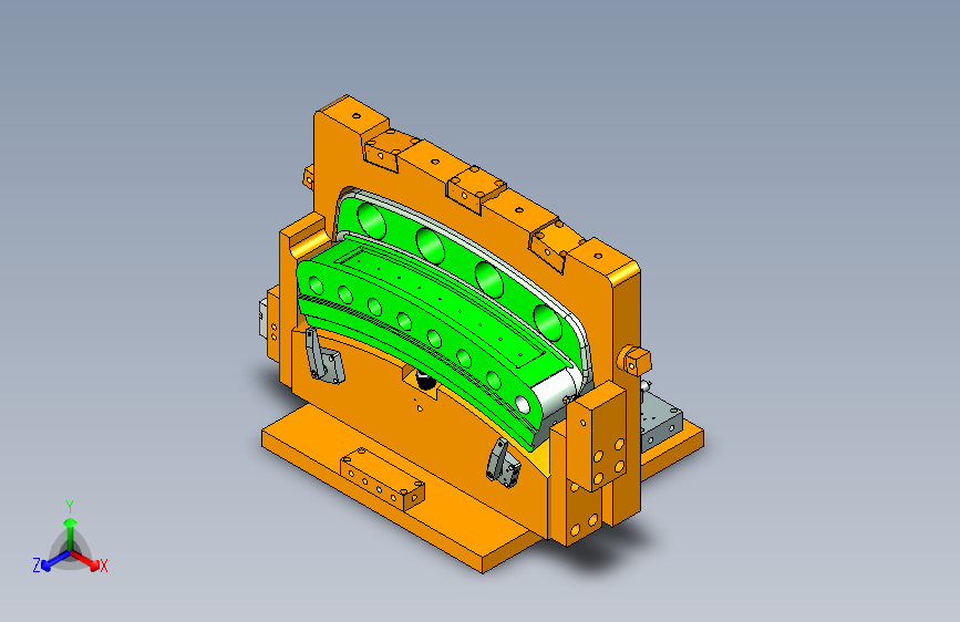 液压一序工装加工